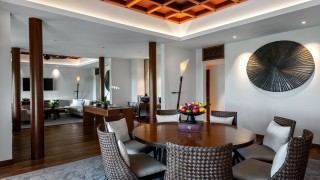 The Datai Langkawi The Datai Suite dining + living room